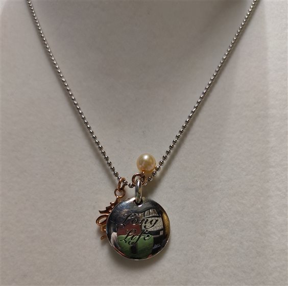 Necklace Mimi Woman in Silver P311C2L - P311C2L